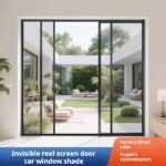 retractable screen window
