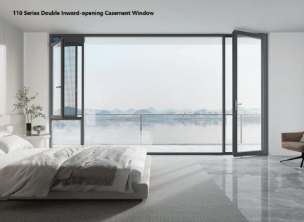 110 System Double Inswing Casement Window